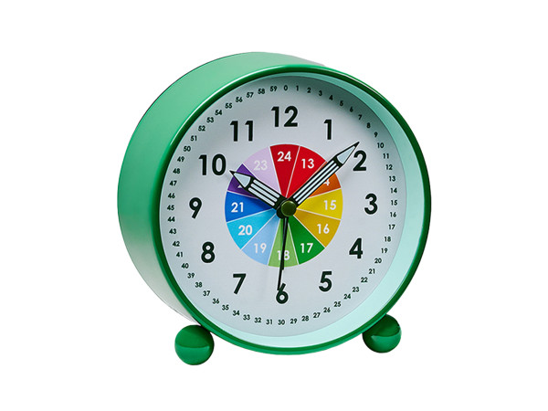 Kids Learning Clock / Green Bean