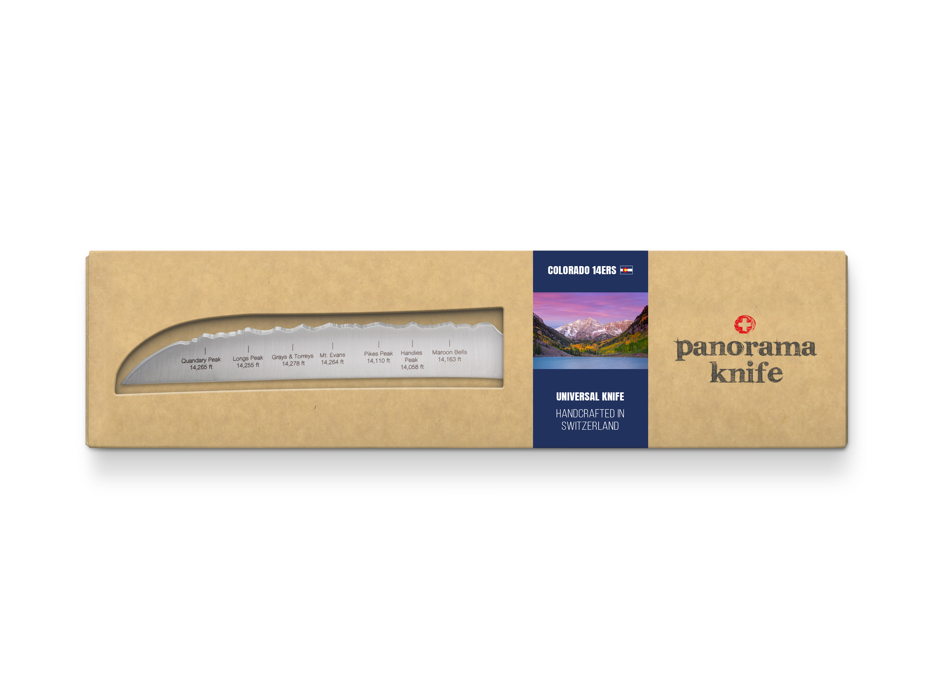 Universal knife - Colorado 14ers | PanoramaKnife | Mountain range